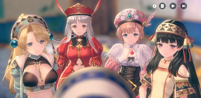 レスレリアーナのアトリエのゲームの流れ